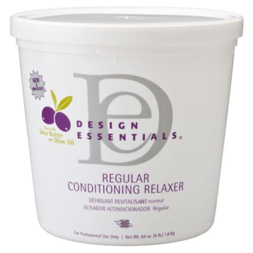 Défrisant régulier avec huile d'olive et beurre de karité – Image 1