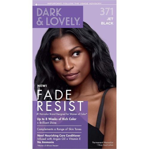 Coloration Capillaire Riche en Soins Fade Resist, Noir Profond, 1 Kit – Image 1