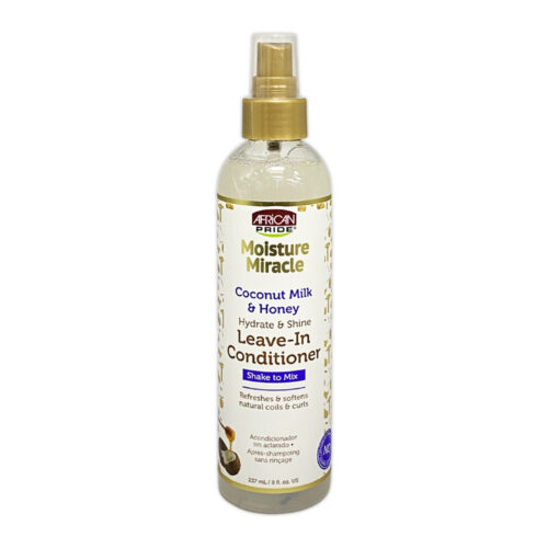 Spray revitalisant sans rinçage à base de lait de coco et de miel – Image 1